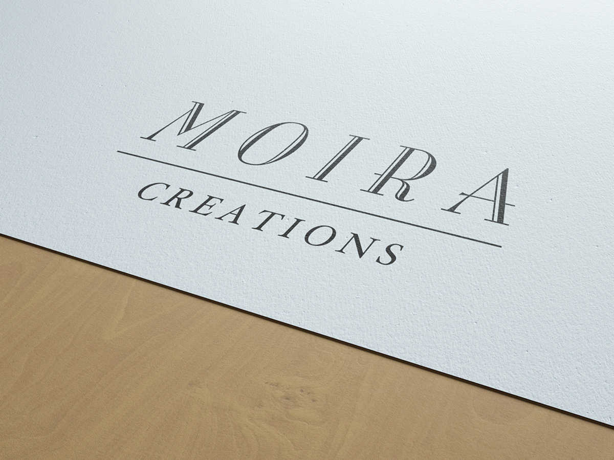 Logotipo Moira Creations