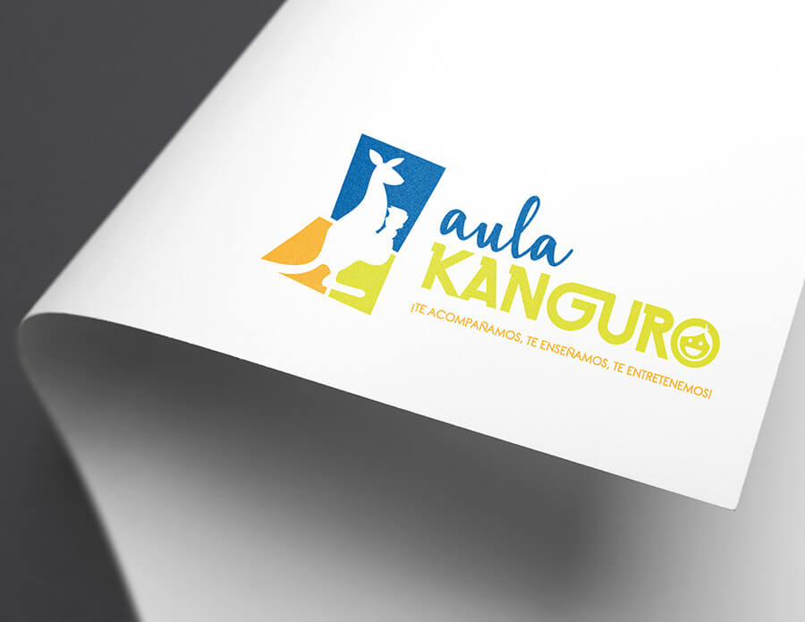 Diseño de logotipo – Aula Kanguro